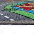 Covor Playcarpet Street, Decorino, 90x200 cm, 100% poliamida, multicolor