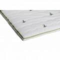 Topper saltea Memory Eucalyptus, Green Future, 90x200 cm, H 5 cm