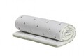 Topper saltea Memory Eucalyptus, Green Future, 90x200 cm, H 5 cm