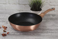 Wok Berlinger Haus serpenyő, 28 cm, kovácsolt alumínium és márvány, Rose Gold