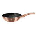 Wok Berlinger Haus serpenyő, 28 cm, kovácsolt alumínium és márvány, Rose Gold