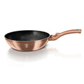Wok Berlinger Haus serpenyő, 28 cm, kovácsolt alumínium és márvány, Rose Gold