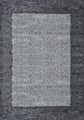 Covor Shaggy Louis Border, Decorino, 60x110 cm, polipropilena, gri
