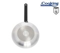 Tigaie profesionala, Cooking by Heinner, 24x5 cm, aluminiu presat