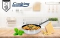 Tigaie profesionala Wok, Cooking by Heinner, 30x8 cm, aluminiu presat