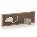 Bloc de ascutit gheare pentru pisici, 38 x 2 x 12 cm, carton ondulat