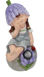 Girl w lavender