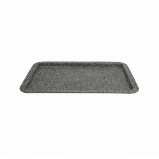 Burgund;Gri, Tava de copt 38x26 cm