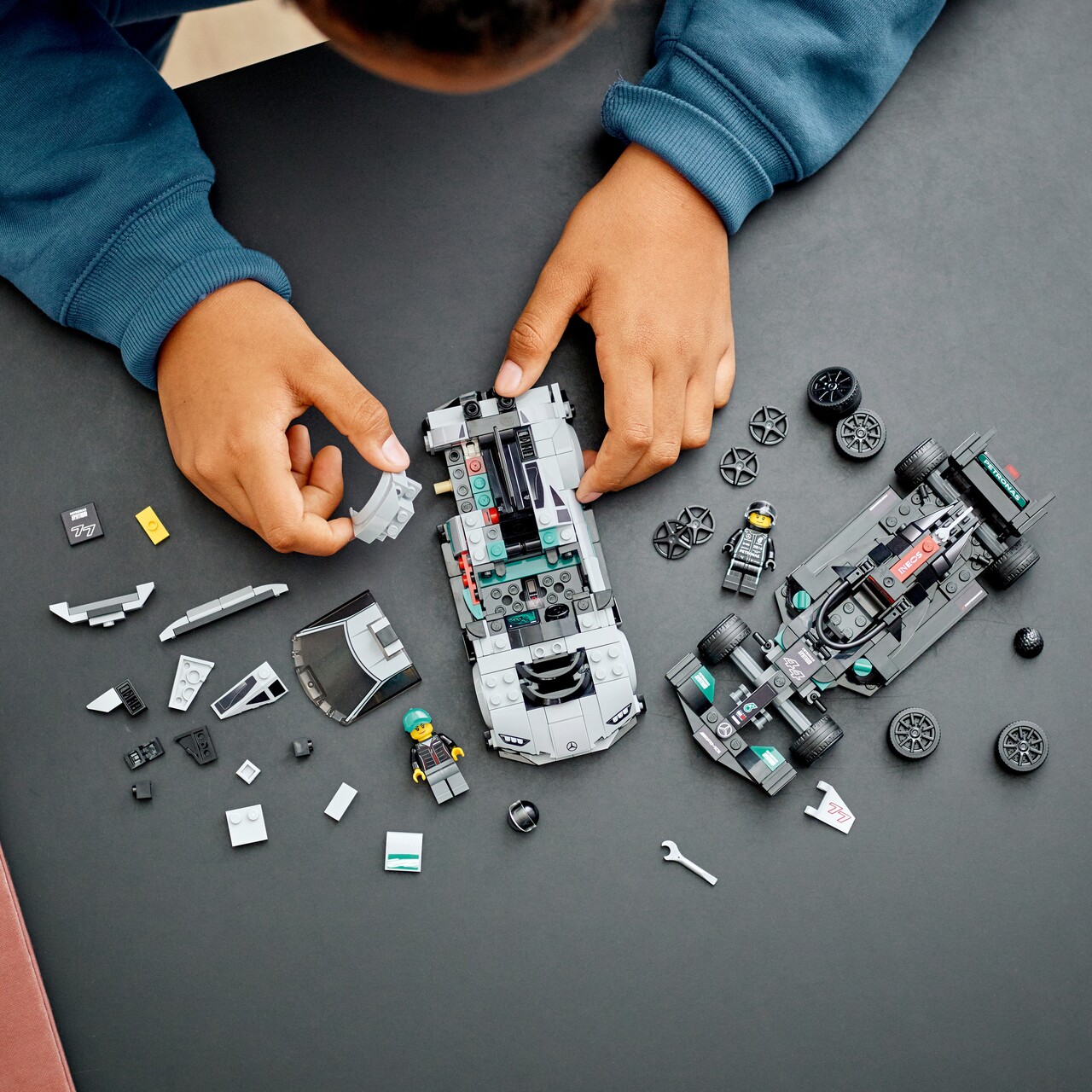 Pachet dublu Mercedes, LEGO, plastic - Mezoni