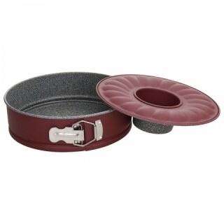 Burgund;Gri, Tava de copt 26 cm