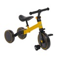 Tricicleta 2 in 1, U-grow, 74x52x41 cm, otel, galben