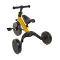 Tricicleta 2 in 1, U-grow, 74x52x41 cm, otel, galben