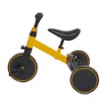 Tricicleta 2 in 1, U-grow, 74x52x41 cm, otel, galben