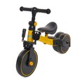 Tricicleta 2 in 1, U-grow, 74x52x41 cm, otel, galben