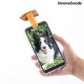 Pefie InnovaGoods kisállat szelfi klipsz, szilikon, narancssárga