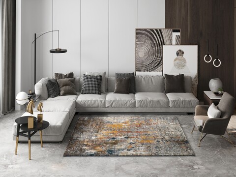 Covor, Shiraz 21 Multi, 80 x 150 cm, 100% polipropilena, multicolor