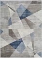 Covor, Babek 5528 Blue, 80 x 150 cm, 100% poliester, gri/bleu