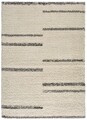 Covor, Focus White, 160 x 230 cm, 100% polipropilena, alb/gri