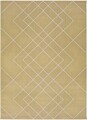 Covor rezistent interior-exterior, Hibis Mustard, 80 x 150 cm, 100% polipropilena, mustar