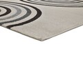 Covor, Munich Blanco White, 80 x 150 cm, 100% polipropilena, alb/gri