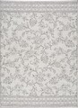 Covor rezistent interior-exterior, Weave Grey, 77 x 150 cm, 100% polipropilena, gri