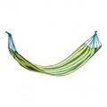 Hamac Stripes, Heinner, 200x80 cm, bumbac/poliester, verde