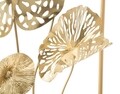 Decoratiune de perete Gold Flowers, Mauro Ferretti, 50x50 cm, fier, multicolor