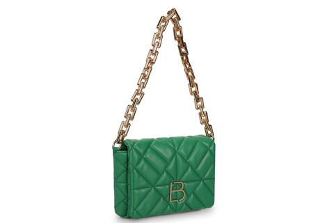 Geanta, Lucky Bees, 520 Green, piele ecologica, verde