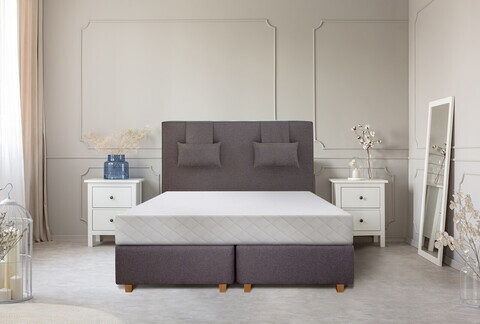 KONFORTA XXL szuper ortopéd Matrac, 90x190x20cm, poliuretán hab, levehető huzat, hipoallergén, megfordítható, közepes szilárdság