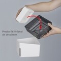 Dezumidificator, Wenko, Cube, 500 gr, 0.8 L, 13 x 13 x 13 cm, plastic, alb