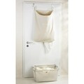 Cos de rufe cu agatare pe usa, Wenko, Canguro Beige, 65 L, 10 x 81 x 52 cm, bumbac, bej