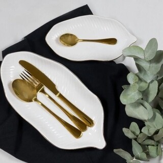 21.6x26.8x4.5 cm, Auriu