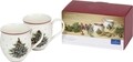 Set 2 cani, Villeroy & Boch, Toy's Delight X-mas Tree, 340 ml cm, policoton