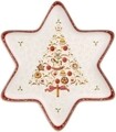 Bol, Villeroy & Boch, Winter Bakery Delight Star, 37.5x33 cm, portelan premium
