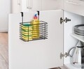 Suport depozitare pentru dulap, Wenko, Large Black, 24 x 24.5 x 15 cm, metal/plastic, negru