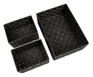 34.5x13x24 cm, Negru