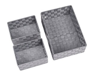34.5x13x24 cm, Gri
