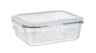 21x15x7.5 cm, Transparent, 1 L