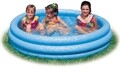 Piscina gonflabila pentru copii Crystal Blue, 147x33 cm, polivinil, albastru