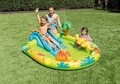 Piscina gonflabila pentru copii Dino Play Intex, 143 L, 191x152x58  cm, polivinil, multicolor