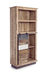 Könyvszekrény 71x34x163 cm