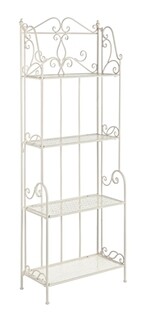 Krémszín, 60x28x166 cm