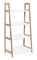 Brooklyn Könyvespolc, Bizzotto, 62 x 38 x 130 cm, bambusz/MDF