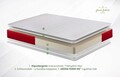 Green Future Ortopéd matrac, Red Line, 80x190x18 cm, poliuretán hab, megforditható, közepes keménység