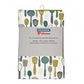 Set 3 prosoape pentru bucatarie Tools, Heinner, 45x70 cm, poliester, verde