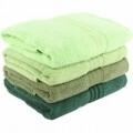 Set 4 prosoape de maini Green Delight, Hobby,  50 x 90 cm, 100% bumbac, verde