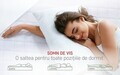Saltea SuperOrtopedica KONFORTA+ 18 cm, 160x200x18cm, Husa matlasata, hipoalergenica, Reversibila, Ferma