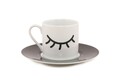 Set de cafea Kutahya Porselen, RU04KT42011008, 4 piese, portelan
