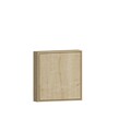 Birou cu raft de perete Sedir, Arnetti, 59x90x74 cm, PAL, natural