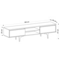 Comoda TV Artemis, Emerald, 150x40x47 cm, natural